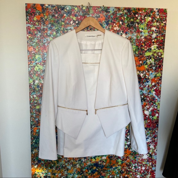 Designers skirt and jacket set by Calvin Klein